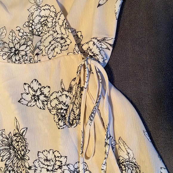 LUSH Fit & Flare Wrap Dress - Picture 4 of 7